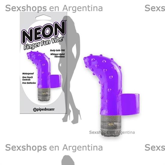 Estimulador femenino para dedo con vibracion